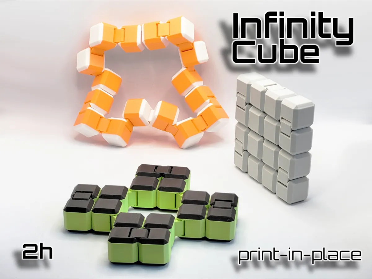 Infinity Cube - Free 3D Print Model - MakerWorld