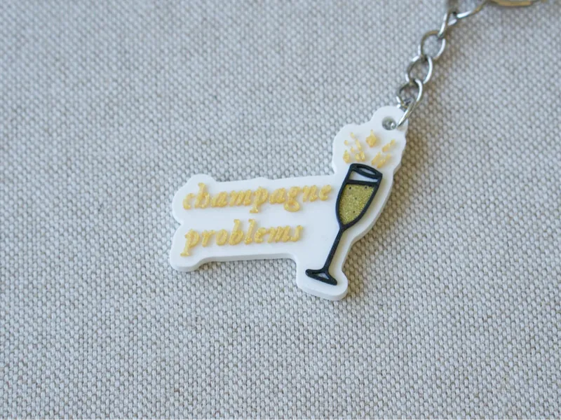 Schlüsselanhänger|Taylor Swift|Champagne Problems|