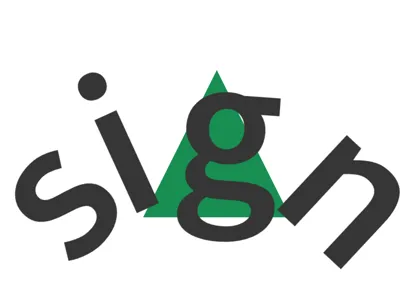 sign