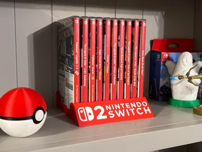 Nintendo Switch 2 10/12/15 Game holder - With Logo