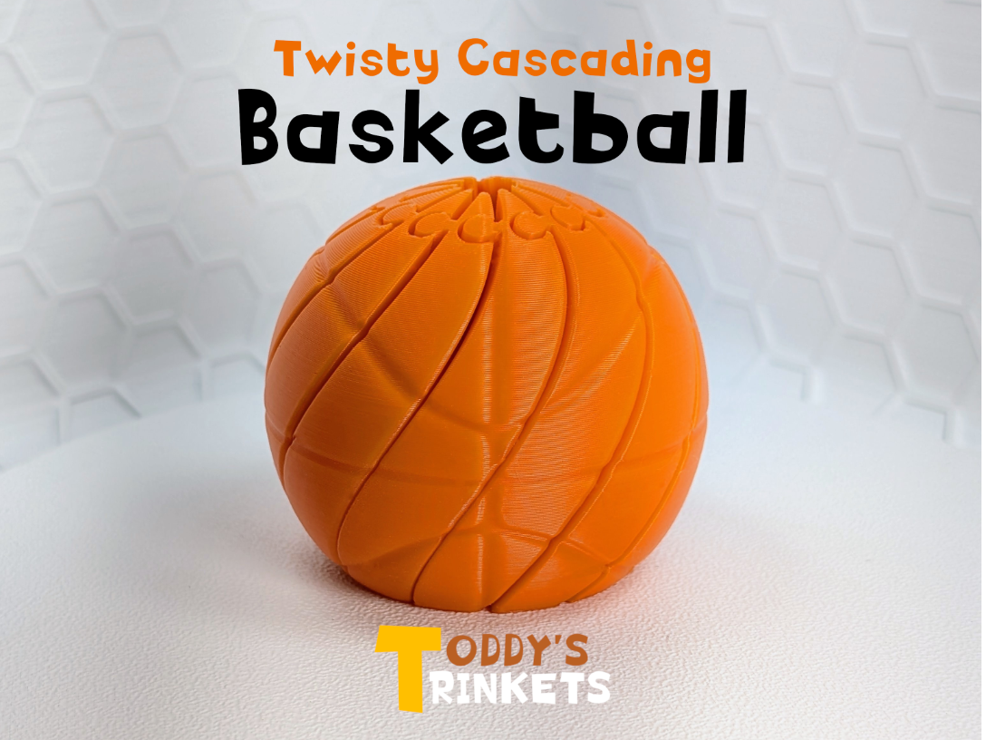 Cascading Basketball (Twisty Fidget Ball)