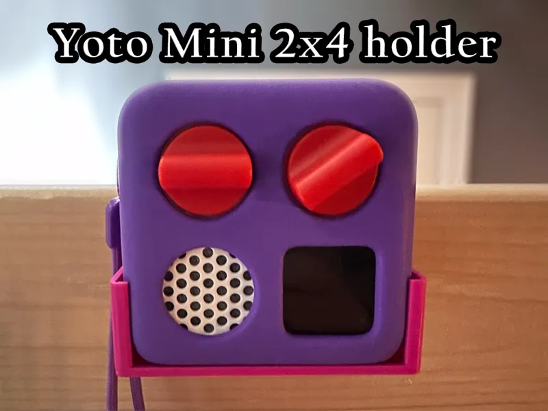 Yoto Mini Holder 2x4 Hook