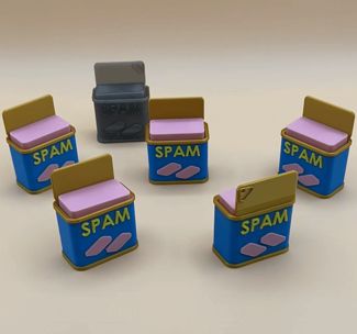 Mini Spam in a Can Fidget (Print in place)