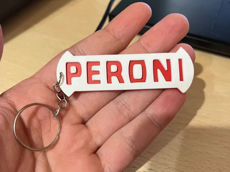 Portachiavi Birra Peroni