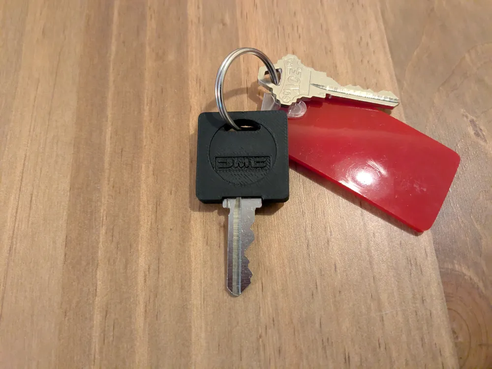 DeLorean DMC Key Cover - Free 3D Print Model - MakerWorld