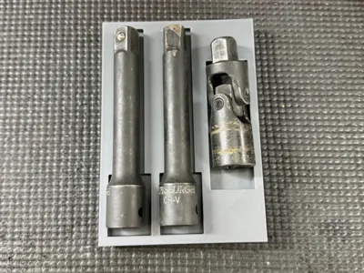 1/2" Drive Impact 5" Extension and U-Joint Tray