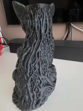 Accesorio de iluminación decorativa: Spooky Gothic Halloween Cat Candle Holder — vista de referencia 5