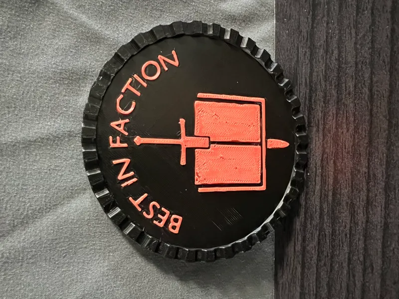 40k Best In Faction Medalion