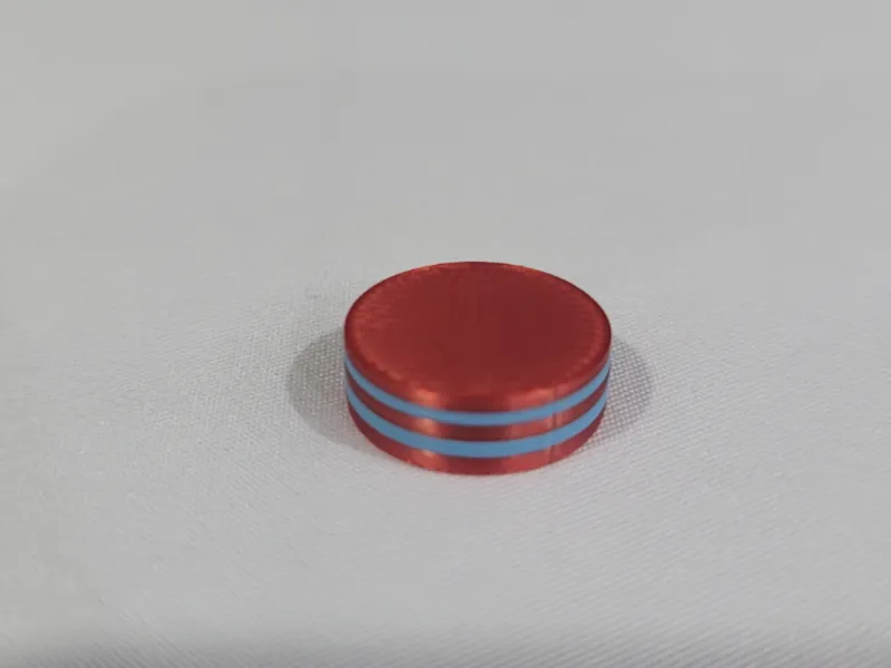 Air quality test, filament color change, cylinder 