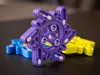 2 color,AMS,single nozzle (0.2mm layer, 3 walls, 15% infill)
