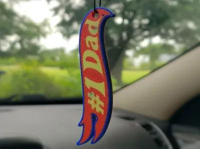 HW #1 Dad Keychain
