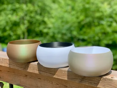 Self-Watering Bowl Planter 150x75 mm, low filament