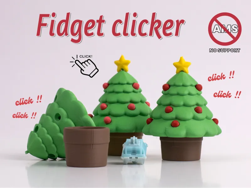 Christmas Tree – MX Clicker (Multi-Part Model)