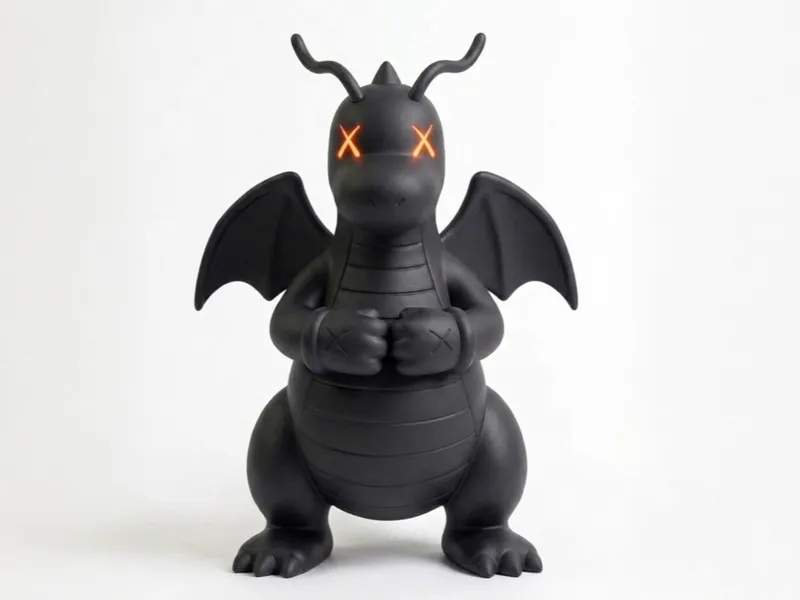 KAWS x Dragonite