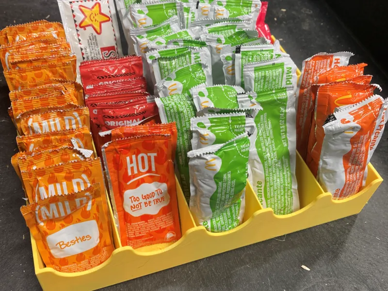 Ultimate Sauce Packet Caddy