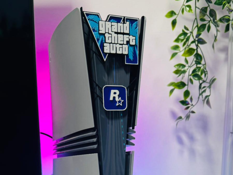 GTA VI Cover PS5 pro/slim/fat gta 6 logo