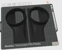 7 inch x 1.75 inch side vents