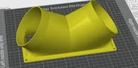 7.5 x 3.3 mach 8 center duct