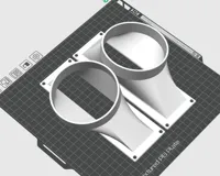 6.5 x 1.5 inch side duct