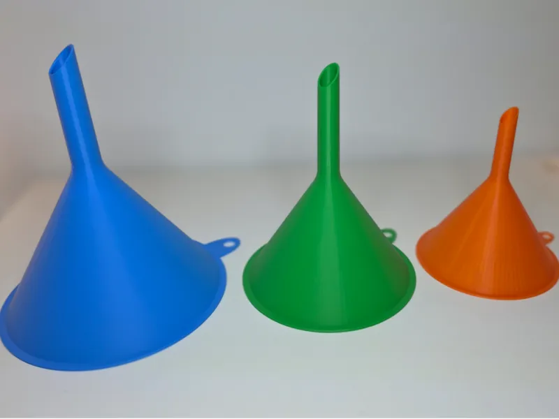 Trichter in 3 Größen (150, 125 und 100mm)