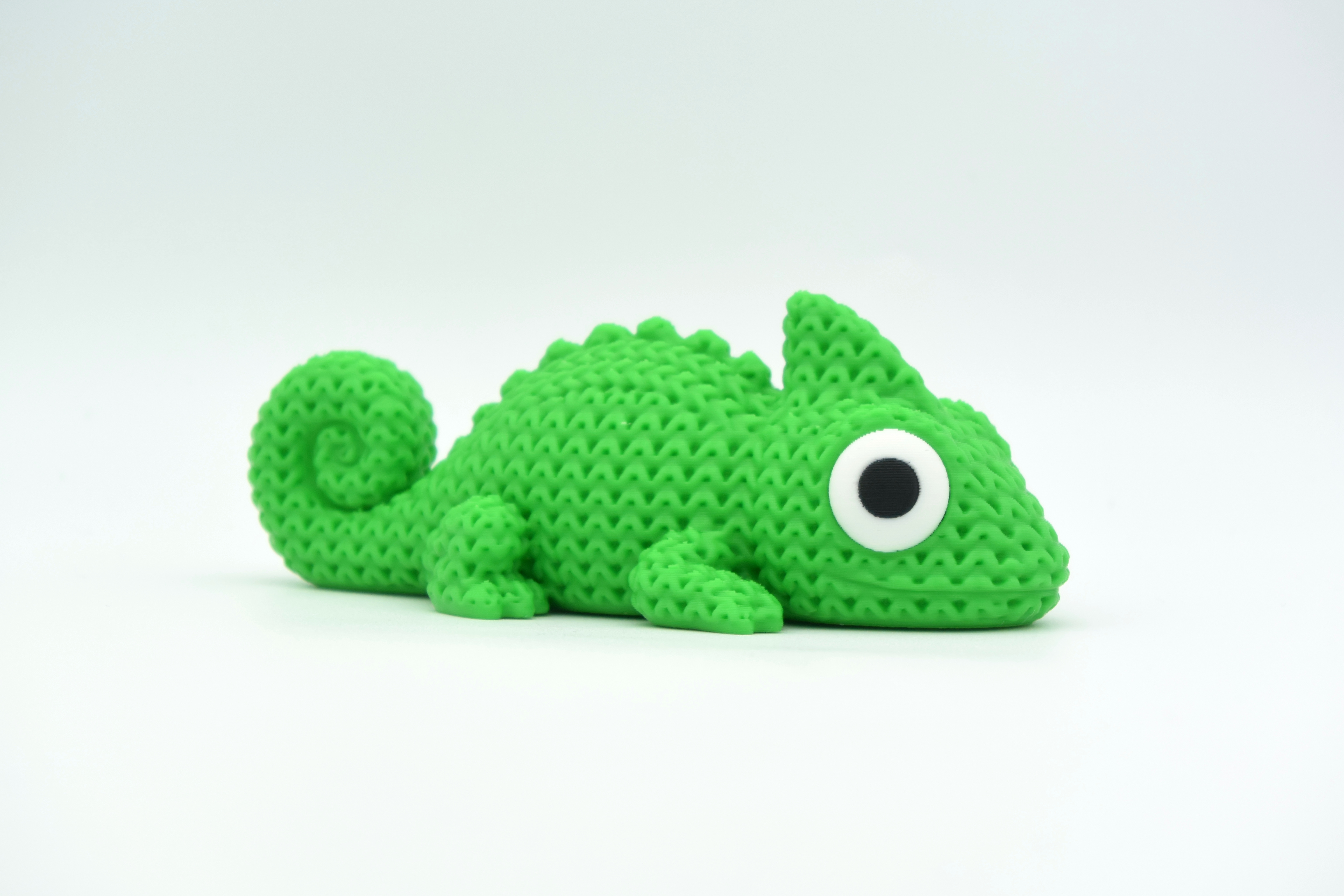 Miniatura 2 do modelo 3D Knitted Chameleon