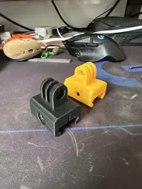 0.2mm 层高, 3 层墙, 50% 填充 导轨运动相机转接