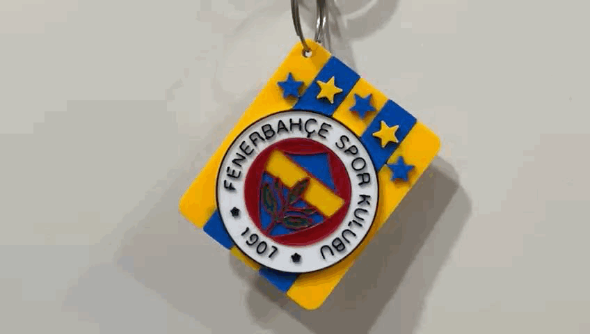 Fenerbahçe Keychain | Multi Color Keyring