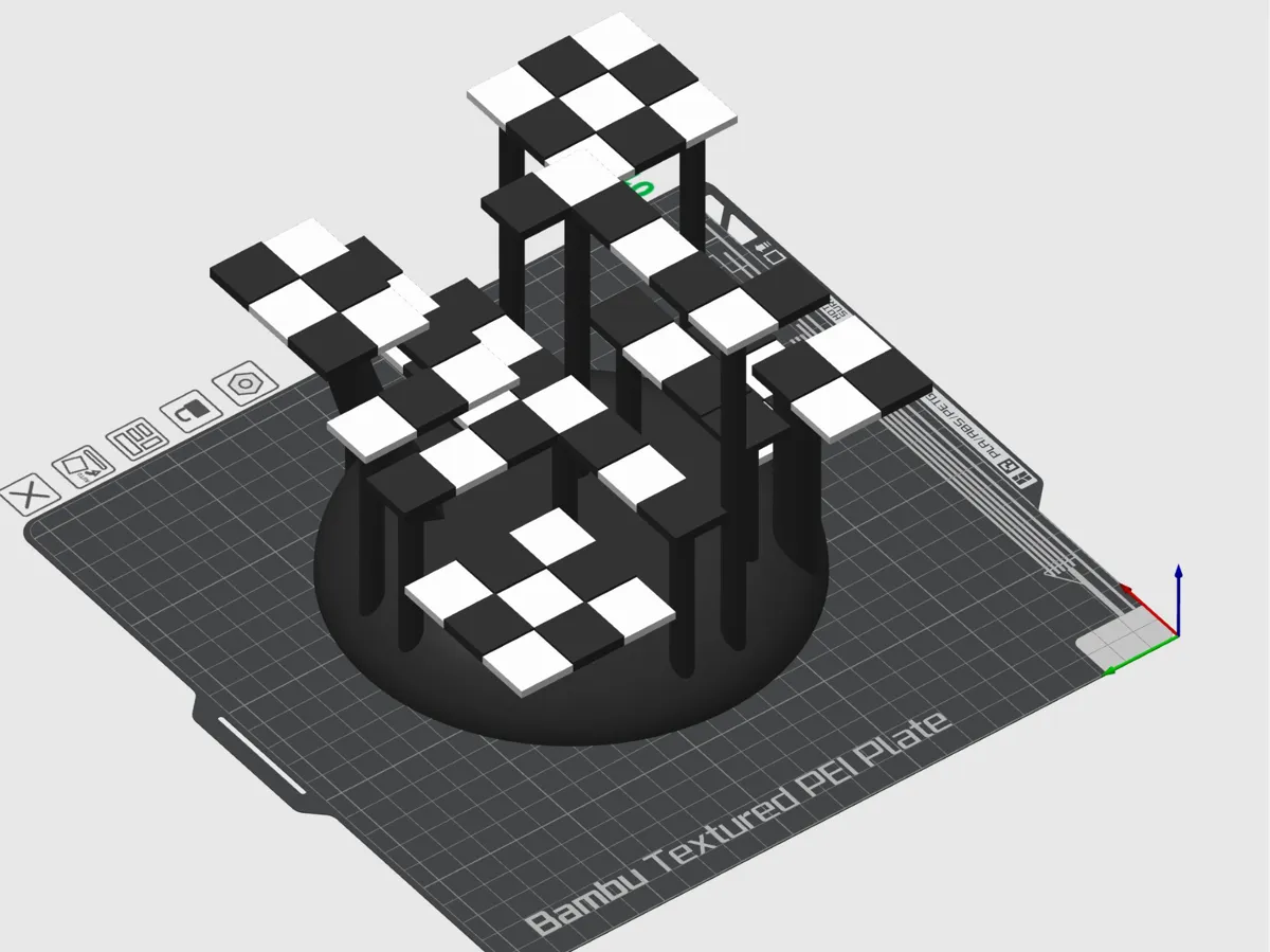 Jeu d'échecs en 3D