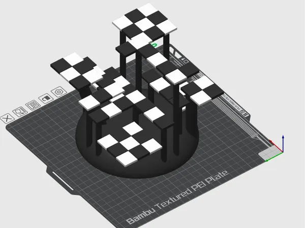 Jeu d'échecs en 3D