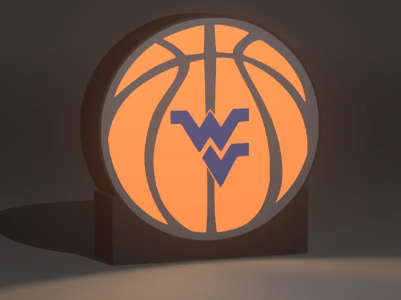 West Viriginia University Basketball Lightbox
