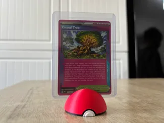 Pokemon Pokeball Top Loader Display Stand