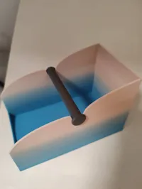 标签纸旋转轴