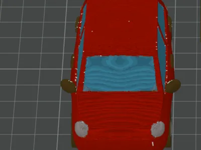 Car that needs 16 colors 