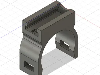 Base para lampara bicicleta