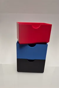 Boîte de rangement empilable pour petites pièces — photo 3