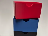 Boîte de rangement empilable pour petites pièces — photo 2