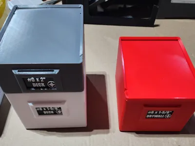 Stackable Heavy-Duty Bulk Screw Storage Boxes