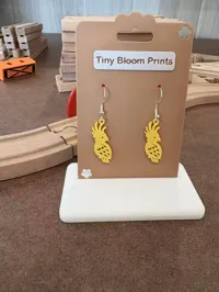 Cockatoo earrings
