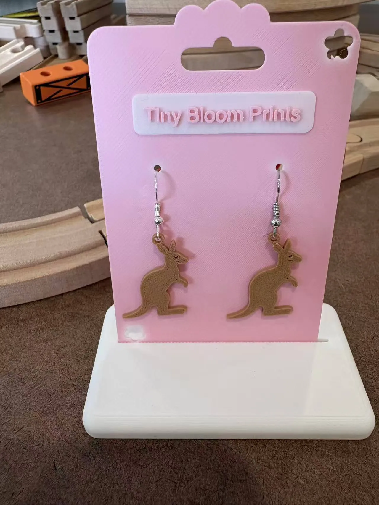 Australian Wildlife Silhouette Earrings view 2