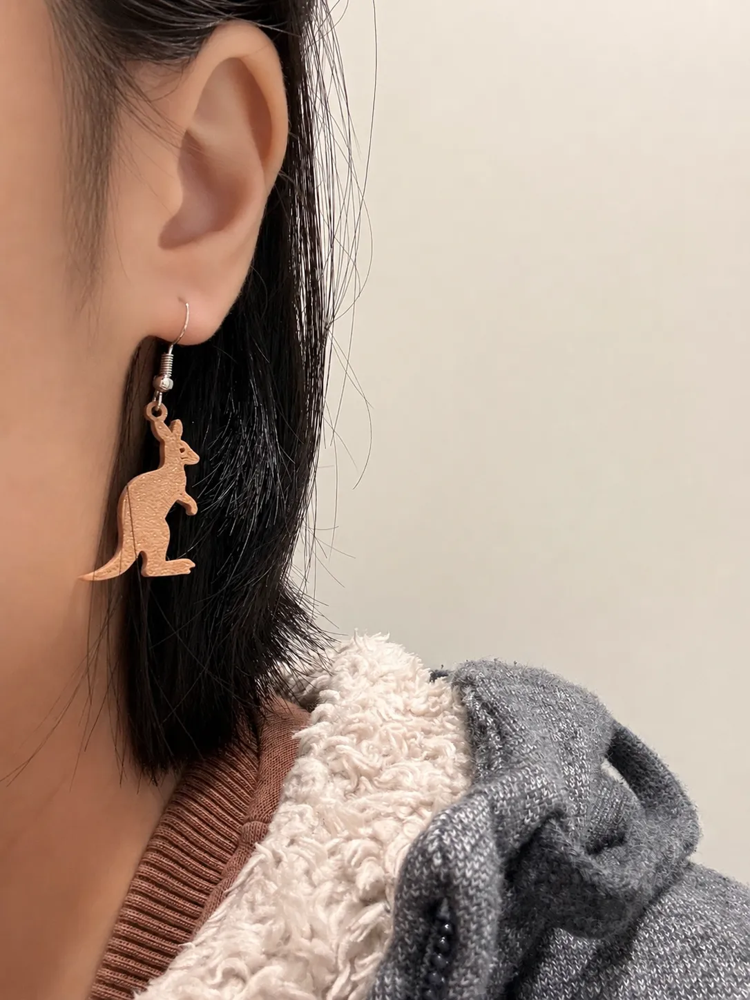 Australian Wildlife Silhouette Earrings view 3