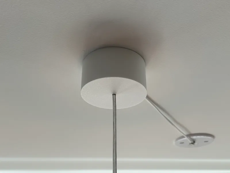 Roof Lamp Cord holder, Hidden lamp cord, Modern