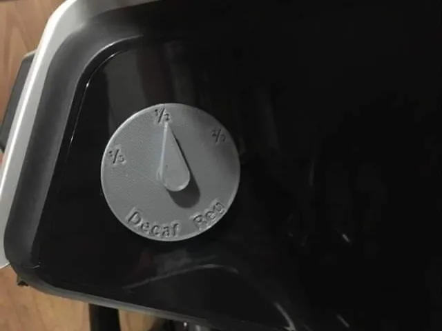 Coffee Regular/Decaf Dial