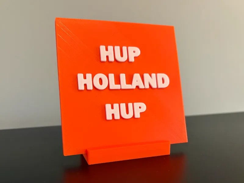 Hup Holland Hup tegeltje