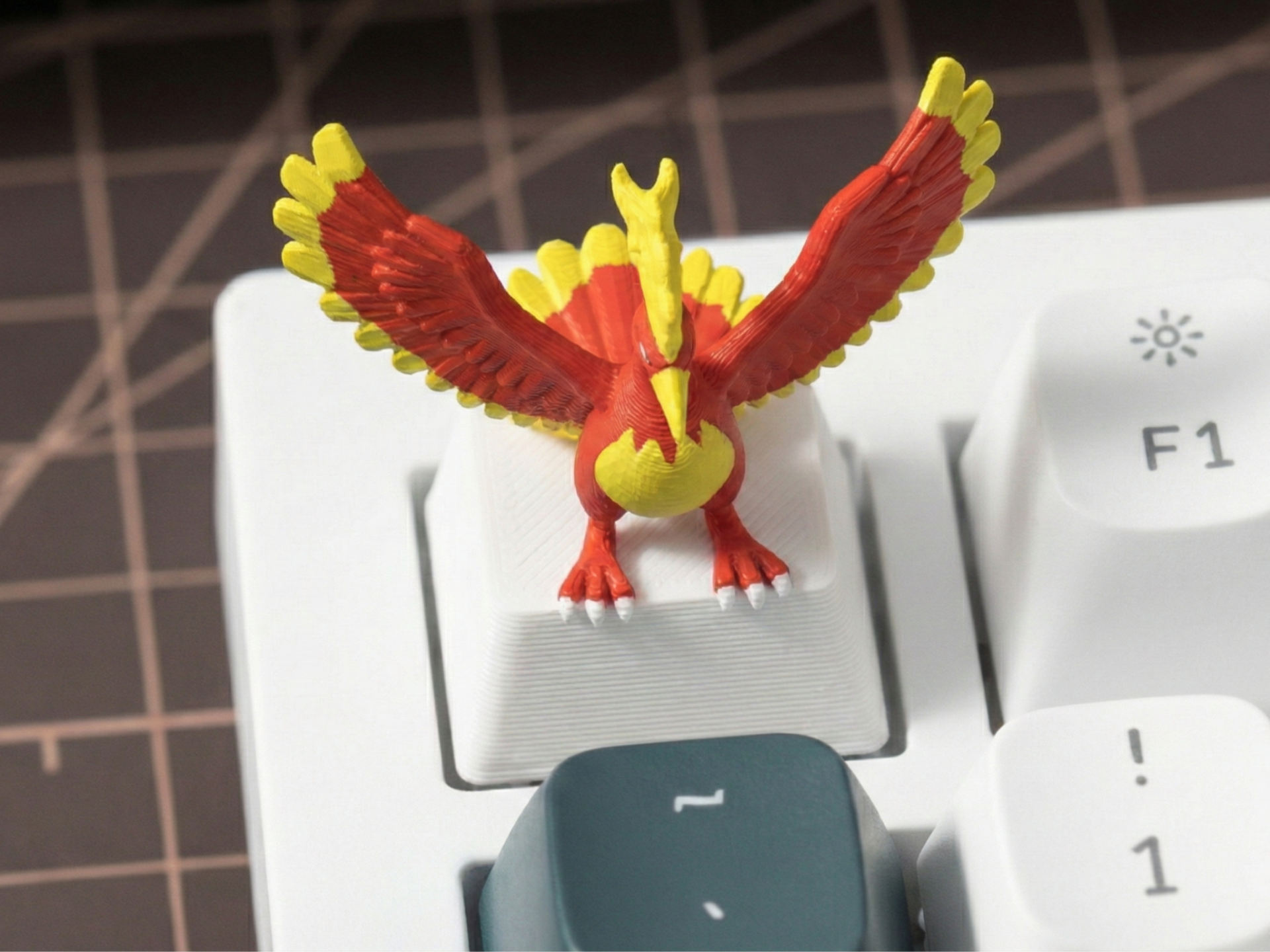 Moltres – Pokémon Mechanical Keyboard Keycap