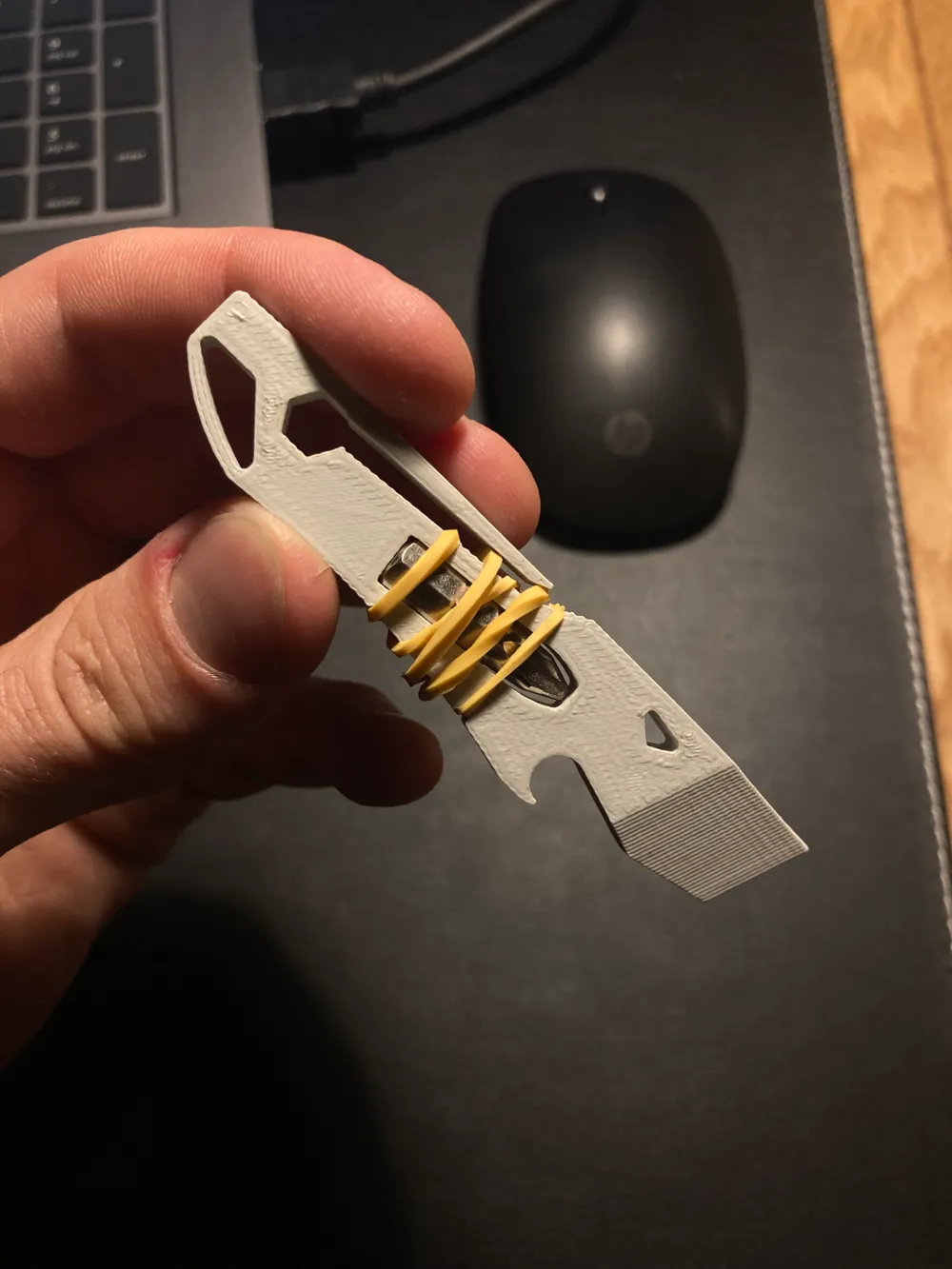 EDC multitool/prybar/screwdriver keychain by wizardwasabi MakerWorld ...