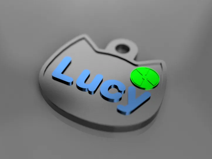 Collar Tag Cat for Furrys