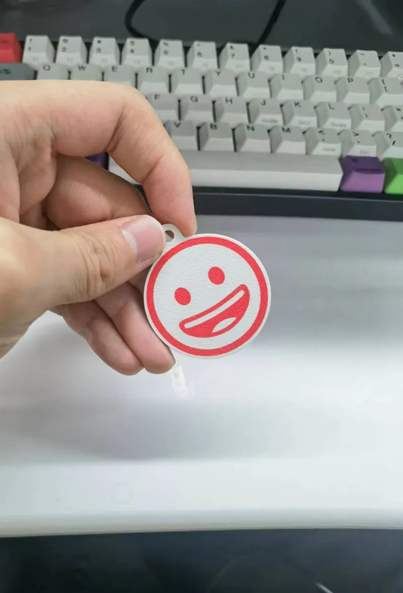 Customizable Emoji Keychain