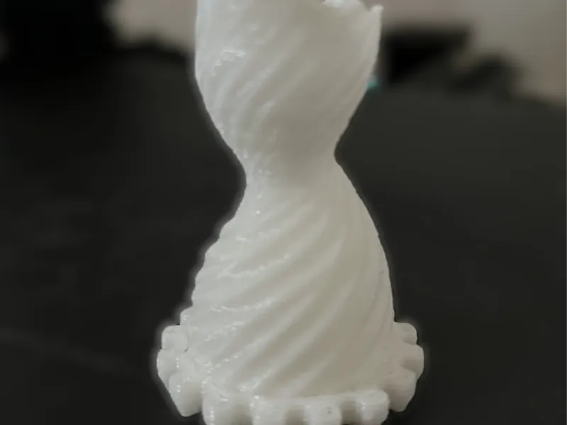 Twisted Gear Vase