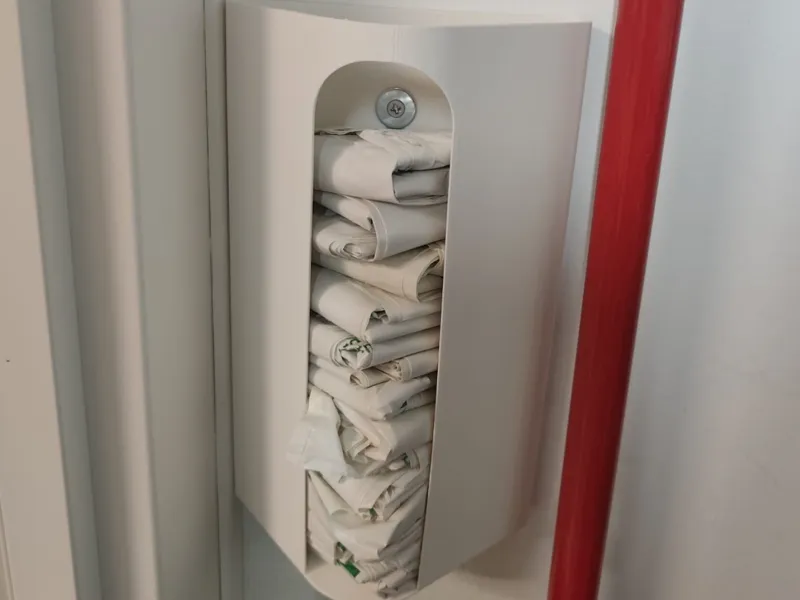 Organizador de bolsas de plástico