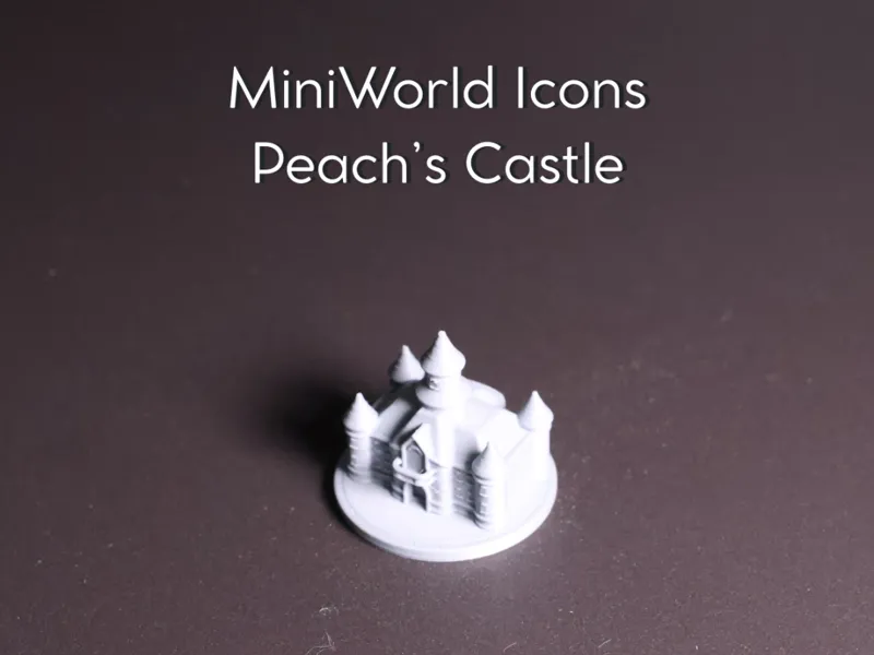MiniWorld Icons - Peach's Castle